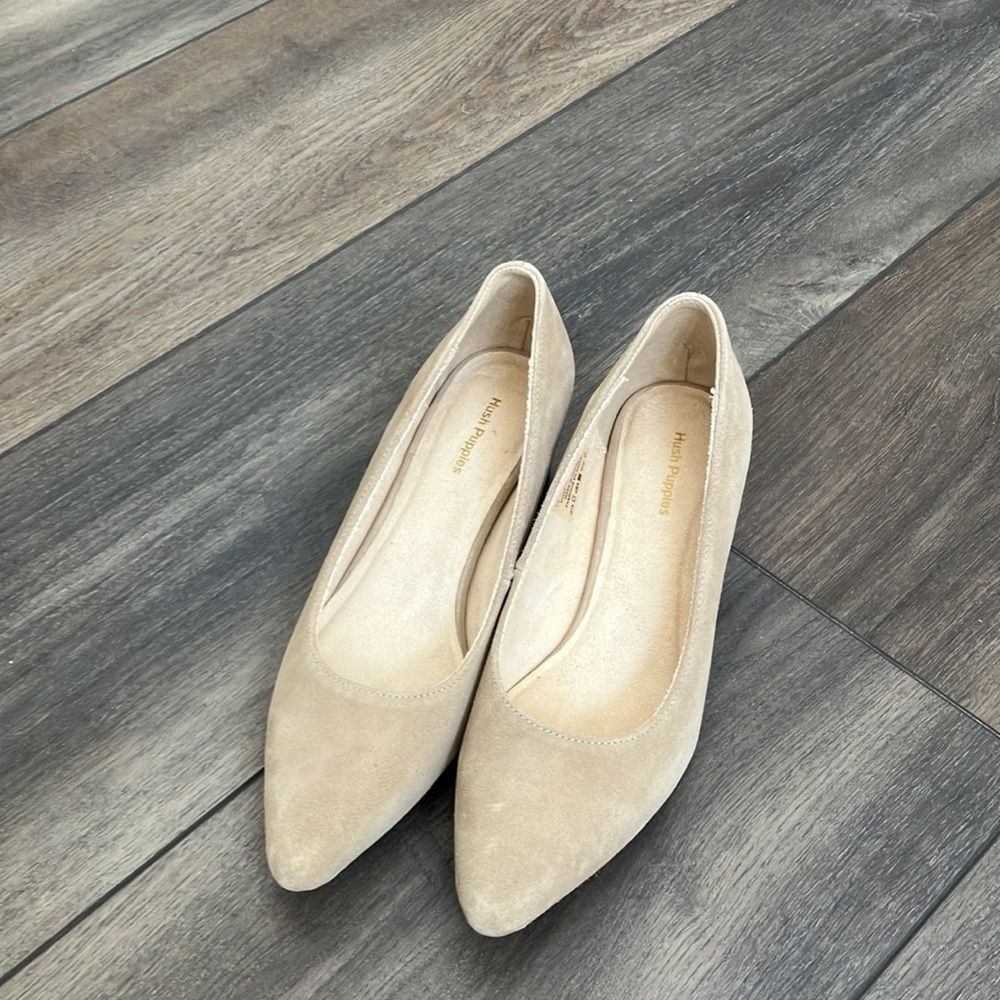 New Suede Hush Puppies Pumps